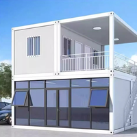 Casa Prefabricada de Acero Ligero de 20 pies, 30 pies, 40 pies con Diseño Personalizado, Aislamiento Acústico, Casa Contenedor Desmontable, Oficina, Apartamento, Sala de Estar