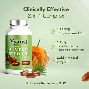 Cápsulas de Saw Palmetto y Semillas de Calabaza de Alta Calidad para Promover el Crecimiento del Cabello y Mejorar la Salud de la Próstata - Product Image 5