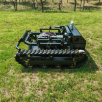 Tondeuse Télécommandée Tout-Terrain Longjie 608-90A sur Chenilles, Puissance 22 Ch, Largeur de Coupe 90 CM