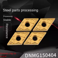 DNMG1504/08/150604/12 CNC pisau karbida Tungsten 55 derajat baja tahan karat alat pemutar Excircle
