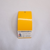 Peinture pour meubles d'extérieur à base de poudre électrostatique orange froissée, application par pulvérisation époxy principalement pour produits métalliques