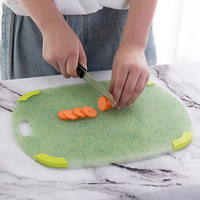 Planche à découper rectangulaire en plastique PP de 33 cm, planche à découper multifonctionnelle, accessoire de cuisine pour la maison et le restaurant