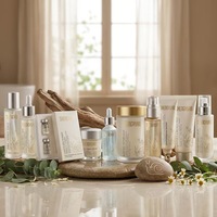 Kit de Soins Visage à la Mucine d'Escargot Fermentée, Peptide de Cuivre, Bifida Ferment, Céramide, Hydratant, Raffermissant, Amélioration de l'Apparence, OEM ODM