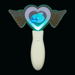Barra Luminosa en Forma de Corazón con Alas, Logotipo Personalizado, Cuerpo de Plástico, para Accesorios de Animación en Conciertos - Product Image 2