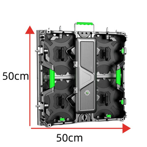 Pantalla LED de Alquiler a Todo Color P3.91, Panel de 500x500mm para Interiores y Exteriores con Alimentación Independiente - Product Image 1