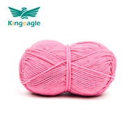 Kingeagle Stock 100% Acrylic Milk Cotton Yarn Soft Hand Knitting Yarn Crochet Yarn 4 Ply