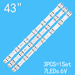 แถบไฟ LED ทีวีสำหรับ LG 43UM75 SSC_Y19_43UM75 SSC_Y19 Trident_43UM75_REV00_181029 แถบไฟ LED LG43UM75 7LED CSP - Product Image 5