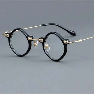 Gafas de Sol de Moda 2025 para Mujer, Coloridas, con Marco Pequeño de Acetato, Forma de Polígono y Rombo - Product Image 3