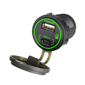 Bán buôn 66W PD + USB giao diện kép 12/24V phổ xe sạc không thấm nước Xe Điện thoại di động sạc nhanh USB ổ cắm - Product Image 3