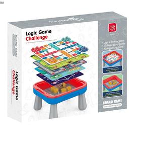 <span class=keywords><strong>Jeu</strong></span> de défis cérébraux à réflexion logique multifonction Jouet éducatif précoce Jeux de société de table interactifs pour enfants - Product Image 6