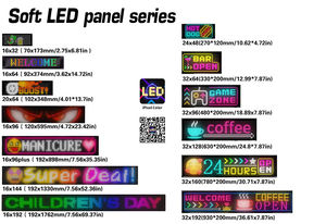 Panel LED Flexible RGB de 96x16, Letrero Luminoso Programable con Control por Aplicación, Alimentación USB, Fácil de Instalar, Accesorios para Exteriores - Product Image 6