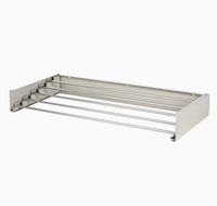 Porte-vêtements en métal robuste de haute qualité, séchoir à linge mural pour salle de bain