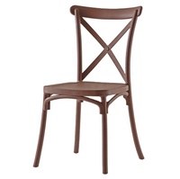 Chaises de salle à manger en plastique bon marché Meubles de cuisine Conteneurs de fauteuil en forme d'oreille de chat Chaise de meubles de jardin Mobilier d'extérieur