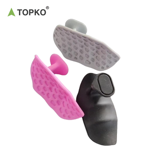 Прочная силиконовая рукоятка TOPKO для тяжелой атлетики, противоскользящая, эргономичный дизайн, высококачественный материал для фитнеса и инструментов - Product Image 1