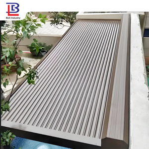 Tự Động Phong Cách Mỹ Nhôm Cửa Sổ Rèm Mù Loại Với Gấp Màn Hình Tính Năng Lợp Cán Màn Trập Cửa Sổ - Product Image 4