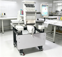 Máquina de Bordar Computarizada Automática de Alta Eficiencia Yugong, con Múltiples Cabezales, para Bordado de Gorras/Plano/Sequines/Chenilla/Cuentas