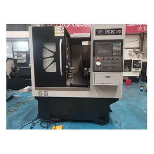 מכונת מחרטה אוטומטית CNC 46 משומשת מכונת חרטת מתכת CNC עם ציר C