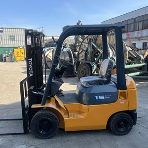 Pilihan andal untuk Toyota Forklift diesel 1.5 ton dengan tiang 2 tahap dan tinggi pengangkat 3 meter, Forklift pembakaran Internal - Product Image 2