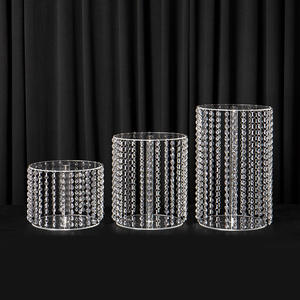 Support à fleurs en acrylique transparent pour desserts, centres <span class=keywords><strong>de</strong></span> table <span class=keywords><strong>de</strong></span> <span class=keywords><strong>mariage</strong></span>, ornement décoratif pour <span class=keywords><strong>mariage</strong></span> - Product Image 6