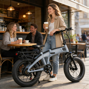 Bicicleta Eléctrica Plegable de 48V 10Ah con Motor sin Escobillas y Batería Oculta, Bicicleta Eléctrica Inteligente de Largo Alcance para Adultos, E-MTB de Montaña - Product Image 5
