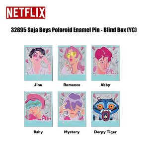 เข็มกลัดตัวละคร Netflix ทำจากโลหะผสมสังกะสี กล่องสุ่ม ของสะสม ป้ายติดเสื้อ ของที่ระลึก งานปาร์ตี้ - Product Image 2