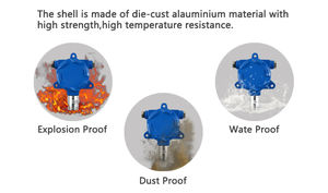제어판이있는 방폭 LPG 가스 감지기 lpg 가스 누출 감지기 - Product Image 4