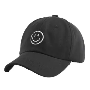 100% katun tidak ada struktural bentuk topi bisbol multiwarna kualitas tinggi cetak Logo desain kustom Headwear Unisex Vietnam