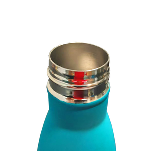 <span class=keywords><strong>Daydays</strong></span> Fiole isolée à double paroi en acier inoxydable Bouteille thermos en forme de cola avec couvercle Fiole à eau thermique préservant la chaleur - Product Image 2