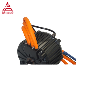 QSMOTOR 165 10000W 72V 50H Hall e Encoder PMSM motore Mid Drive nuove condizioni motori elettrici per Surron Lightbee Bike - Product Image 6
