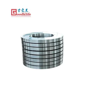 Lâmina circular de slitting, bobina de carboneto de tungstênio para linha de redução de aço de silicone