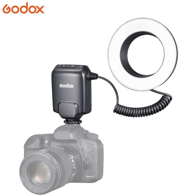 Godox ML-150II ML150II Macro Ring Flash 5800K Ring LED Light Speedlite Flash Light for Canon Nikon Sony Fuji Olympus DSLR Camera