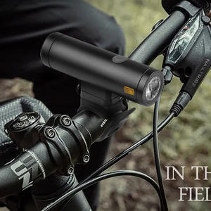 Nueva Luz LED para Bicicleta T6 Negra, Impermeable IP65, Antivaho, para Ciclismo Nocturno, con Fuente de Alimentación de Batería de Carga Tipo-C - Product Image 2