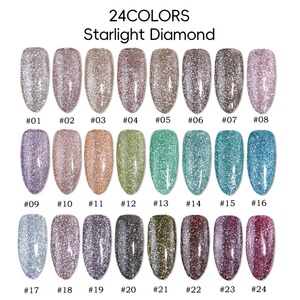 Gel UV Starlight Diamond de 15 ml para Uso Profesional en Salones de Uñas - Vegano, No Tóxico, Ecológico, a Base de Agua - Product Image 6