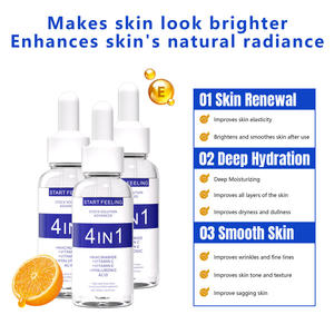Suero Facial 4 en 1 con Niacinamida, Vitamina C, Ácido Hialurónico y Vitamina E, Antiarrugas e Iluminador, Sin reseñas aún - Product Image 5