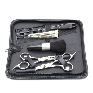 5.5/6.0 "vendita calda forbici per capelli cesoie per parrucchieri a buon mercato forbici da barbiere che si diradano forbici <span class=keywords><strong>parrucchiere</strong></span> rasoio taglio di capelli Set di strumenti - Product Image 2