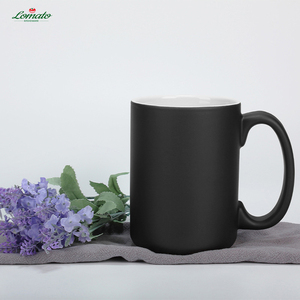 Vente en gros de tasses à café magiques changeant de couleur par sublimation thermique de 15 oz, tasse à thé au lait personnalisée en céramique, tasse photo magique, logo personnalisé - Product Image 5