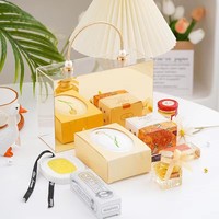 Boîtes à roses en acrylique transparent personnalisées en gros, boîtes à dragées de mariage avec poignée, accessoires de décoration pour la maison, boîtes d'emballage