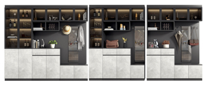 Contemporary Modern Design Wood Panel <b>Shoe</b> Cabinet for Home Bedroom Dining Living Room or School Furniture - Product Image 6