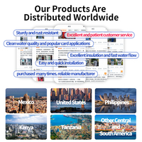 Distributeur automatique commercial d'eau potable avec compresseur de refroidissement Affichage LED de grande capacité Code QR et paiement par pièce