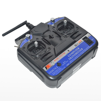 Kit de contrôleur RC FlySky CT6B 2.4G 6 canaux avec récepteur R6B pour hélicoptère RC de taille 450 500, pièces de construction pour hobby