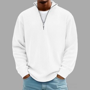 <span class=keywords><strong>Felpa</strong></span> da Uomo di Alta Qualità con Zip 1/4, Personalizzabile con Logo, Casual e alla Moda - Product Image 4