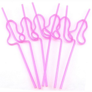 หลอดดูดตกแต่งสำหรับงานปาร์ตี้สละโสดโสด,หลอดพลาสติกสีสันสดใสใช้สำหรับฉลองงานเลี้ยงสละโสดสาวอุปกรณ์งานปาร์ตี้สละโสด - Product Image 2