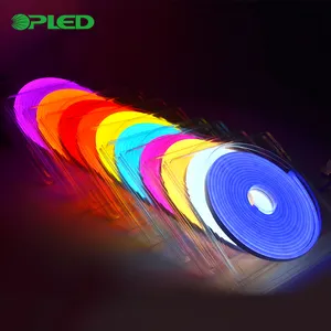 led neon flex rope light 8mm neon lights flexible strip rope light strip address led domed neon flex