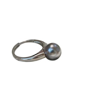 10697 DIY Pearl Accessories S925 Silver <b>Ring</b> with Empty Support Multiple Beads Silver Jewelry <b>Set</b> <b>for</b> <b>Women</b> 3-7mm - Product Image 4