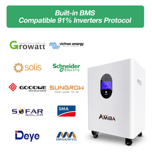 바닥 홈 Lifepo4 배터리 51.2V 10kWh 30kWh 리튬 이온 배터리 태양 에너지 저장 전원 벽 마운트 시스템 48V 600Ah LFP - Product Image 6