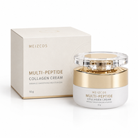Crème Visage Anti-rides et Raffermissante au Collagène et à l'Ergothionéine Peptidique 50g Marque Blanche – Soin Luxueux Antioxydant