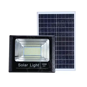 Reflector Solar <span class=keywords><strong>LED</strong></span> para Exteriores a Prueba de Agua IP67 Focos de 100W 200W <span class=keywords><strong>300W</strong></span> 500W 800W Luces de Inundación Solares <span class=keywords><strong>LED</strong></span> - Product Image 2