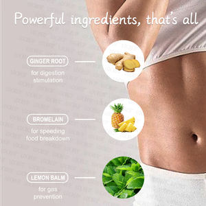 Capsules Offres Spéciales OEM anti-ballonnement Capsules de probiotiques pour gaz, supplément d'enzymes digestives pour le nettoyage des intestins - Product Image 4