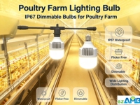 Ampoule LED étanche Coop Lighting 15W IP67 AC100-265V/DC48V 2700K-6500K