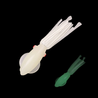 Leurres en plastique souple qui brillent dans le noir, leurres lumineux pour la pêche en eau salée, jigging, trolling, pêche en haute mer